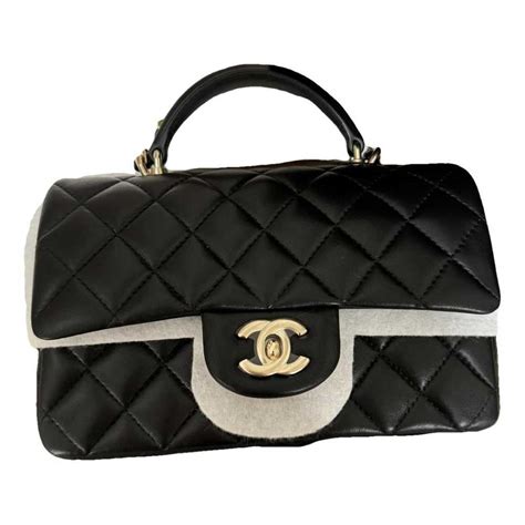 chanel timeless classique top handle leather handbag|chanel handbag classic jumbo.